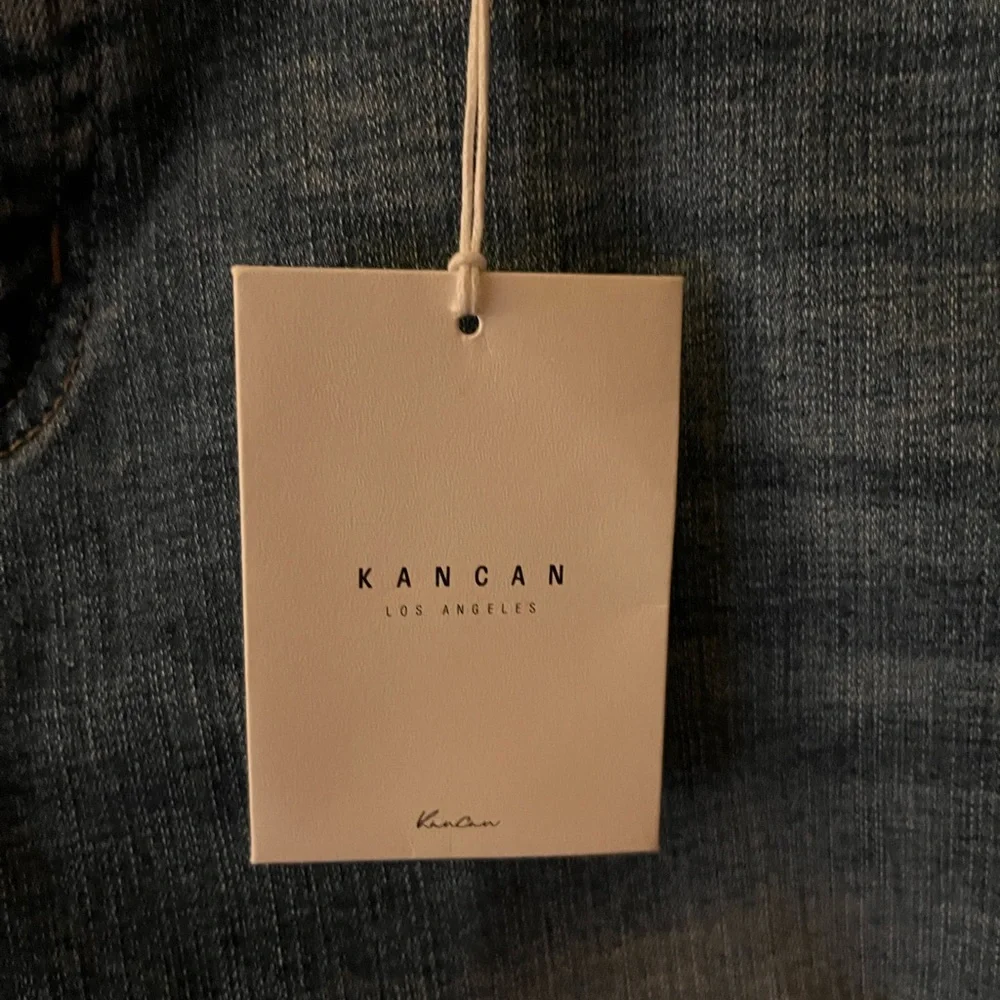 Kancan Mid-Rise Ankle Skinny Blue Jeans - Picture 5 of 9